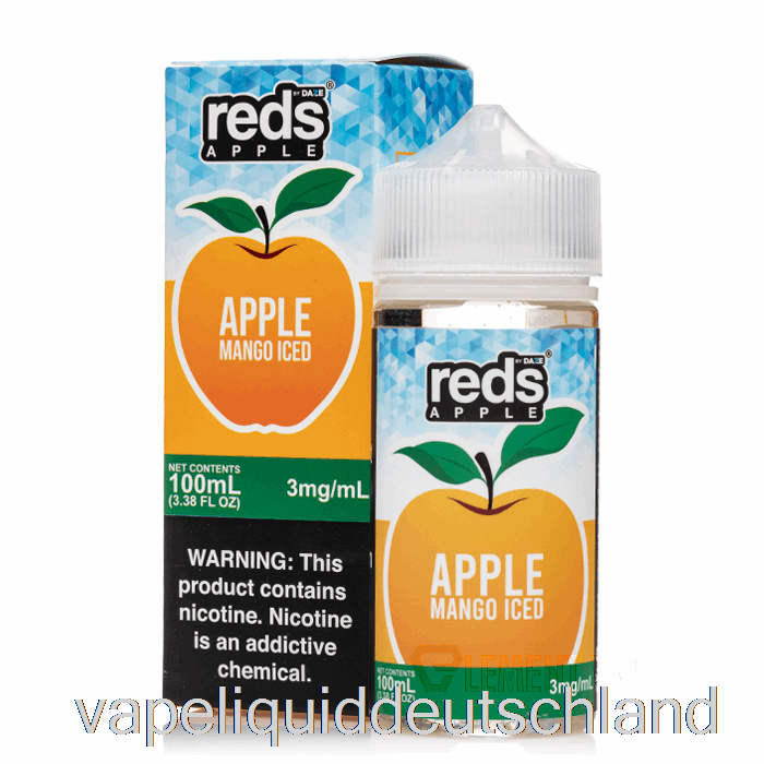 Iced Mango – Red's Apple E-Liquid – 7 Daze – 100 Ml 12 Mg Vape Deutschland